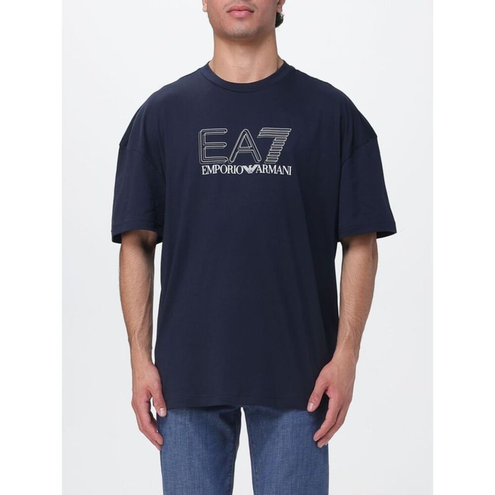Ea7 T-Shirt Men Blue